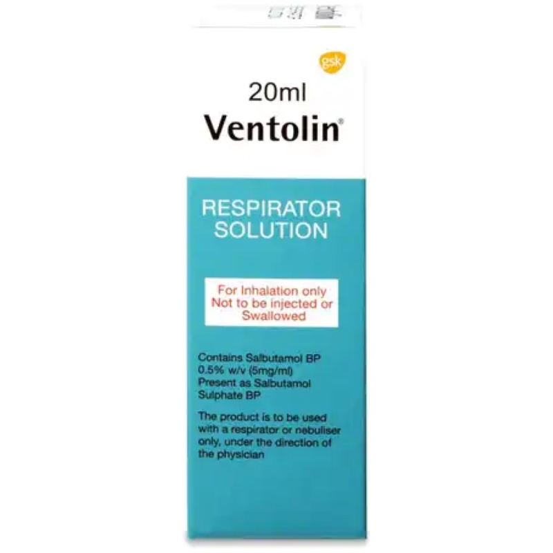 فينتولين محلول جهاز التنفس 20 مل